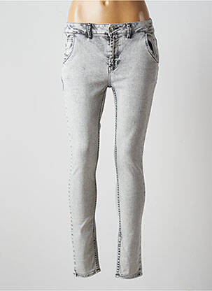 Jeans skinny gris REIKO pour femme