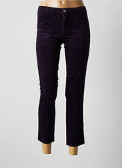 Pantalon 7/8 violet HOD pour femme seconde vue