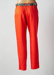 Pantalon chino orange LABDIP pour femme seconde vue