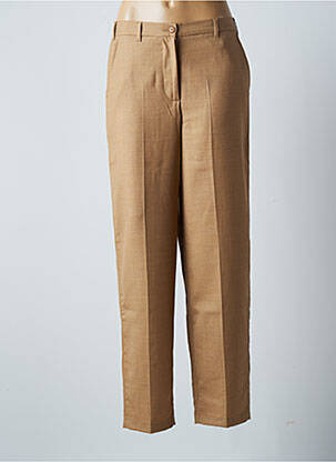 Pantalon droit beige AMERICAN VINTAGE pour femme