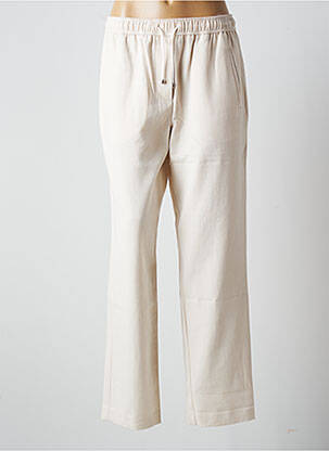Pantalon droit beige ESSENTIEL ANTWERP pour femme