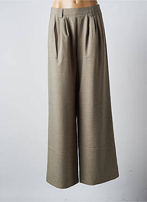 Pantalon large vert ESSENTIEL ANTWERP pour femme