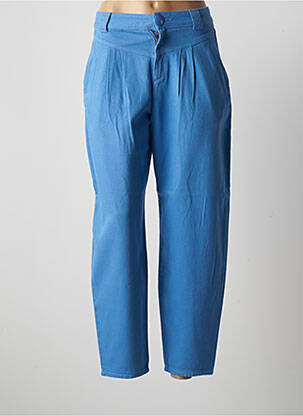 Pantalon 7/8 bleu DES PETITS HAUTS pour femme