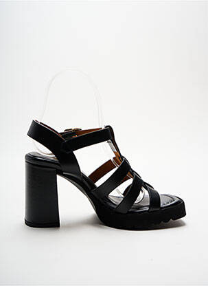 Sandales/Nu pieds noir UNISA pour femme