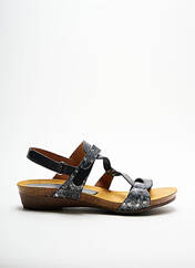 Sandales/Nu pieds noir XAPATAN pour femme seconde vue