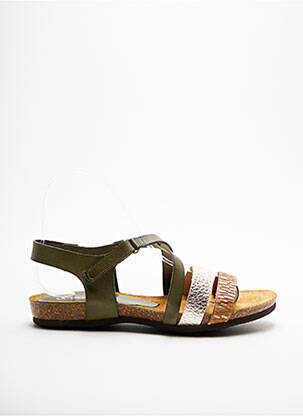 Sandales/Nu pieds vert XAPATAN pour femme