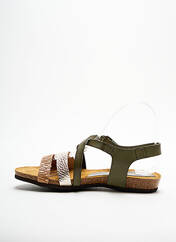 Sandales/Nu pieds vert XAPATAN pour femme seconde vue