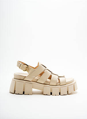 Sandales/Nu pieds beige MJUS pour femme