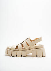 Sandales/Nu pieds beige MJUS pour femme seconde vue