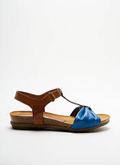 Sandales/Nu pieds bleu XAPATAN pour femme seconde vue