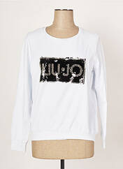 Sweat-shirt blanc LIU JO pour femme seconde vue