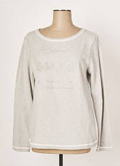 Sweat-shirt gris ELISA CAVALETTI pour femme seconde vue