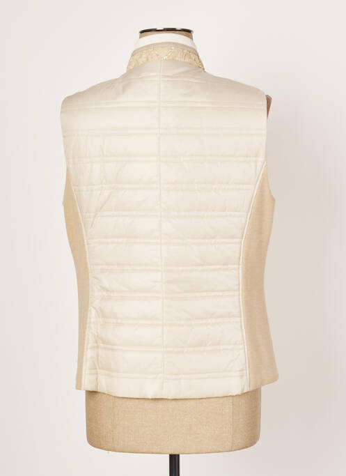 Doudoune beige JUST WHITE femme