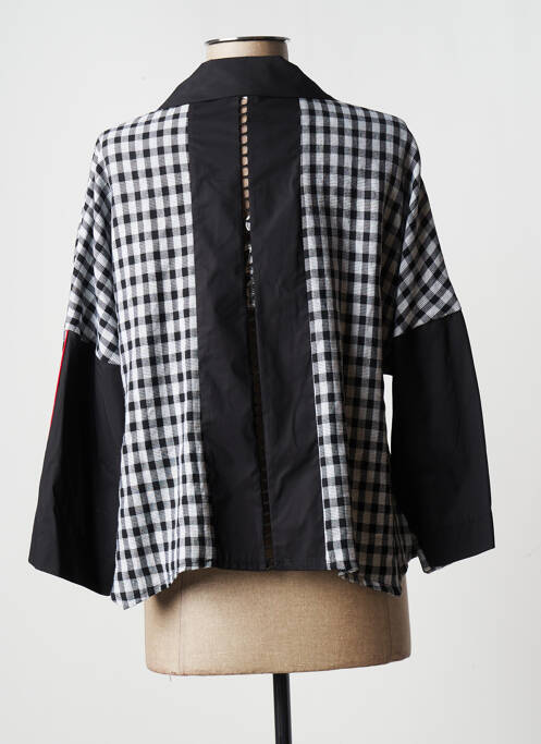 Veste casual noir FRANCK ANNA pour femme