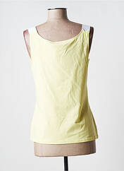 Top jaune JUSTWHITE pour femme seconde vue