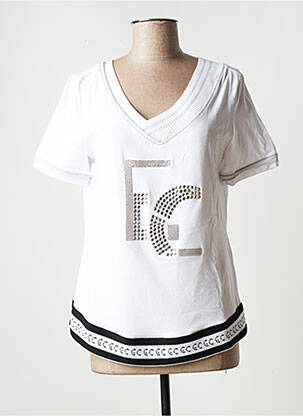 T-shirt blanc ELISA CAVALETTI pour femme