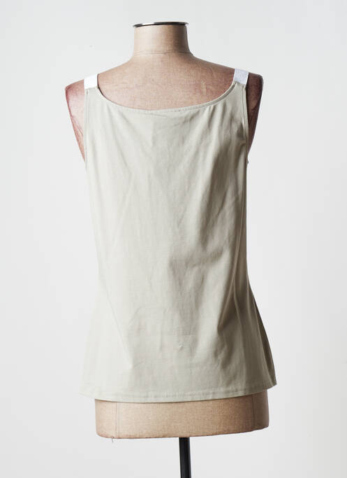 Top vert JUSTWHITE pour femme