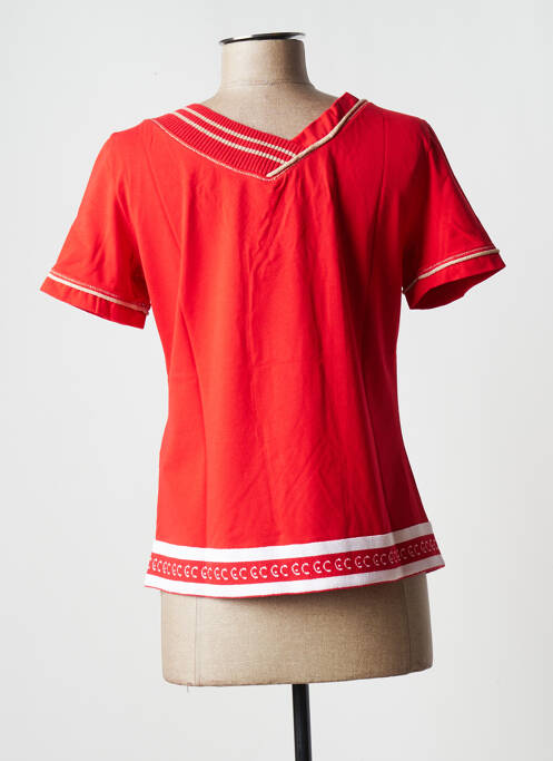 T-shirt rouge ELISA CAVALETTI femme