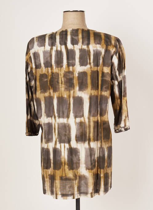 Tunique manches longues gris FRANCK ANNA pour femme