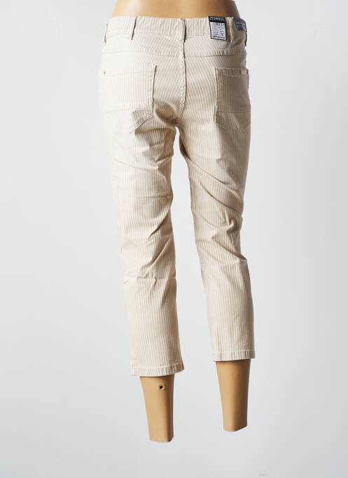 Pantacourt beige ZERRES pour femme