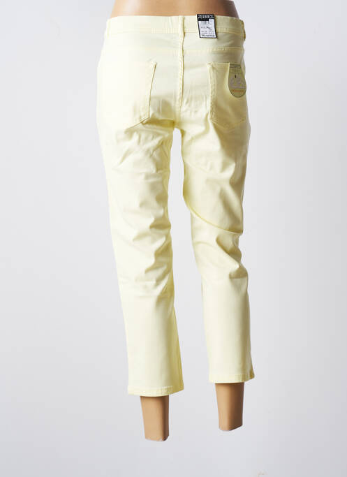 Pantacourt jaune ZERRES pour femme