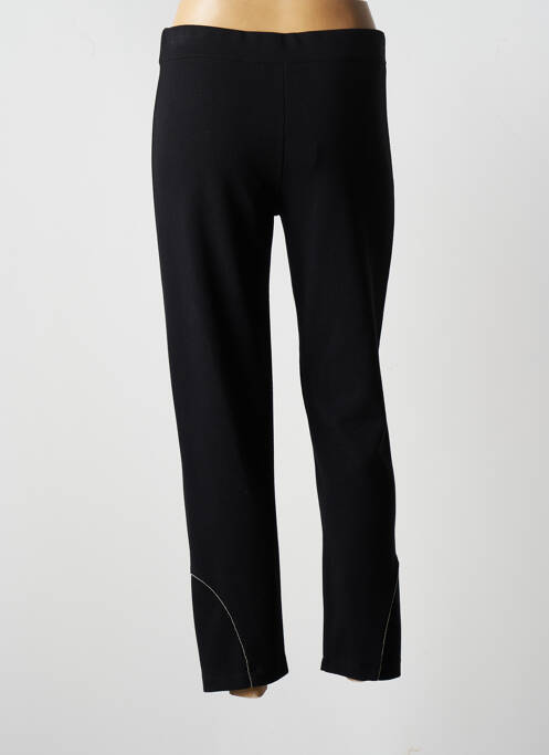 Pantalon 7/8 noir FRANCK ANNA pour femme