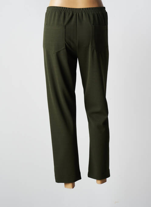 Pantalon 7/8 vert FRANCK ANNA pour femme