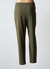 Pantalon 7/8 vert FRANCK ANNA pour femme seconde vue