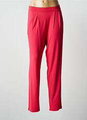 Pantalon droit rouge B.YU pour femme seconde vue