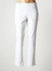 Pantalon slim blanc SPORTALM pour femme seconde vue