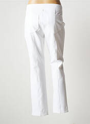 Pantalon slim blanc SPORTALM pour femme seconde vue
