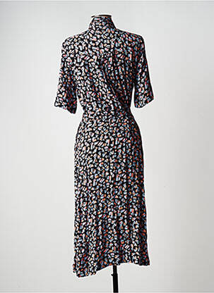 Robe mi-longue manches 3/4 manches 3/4 noir ESPRIT femme