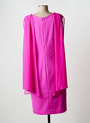 Robe mi-longue sans manche sans manche rose VERA MONT femme