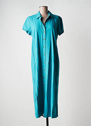 Robe mi-longue bleu ESPRIT pour femme