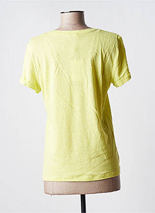 Top coupe fluide manches courtes vert DIANE LAURY femme