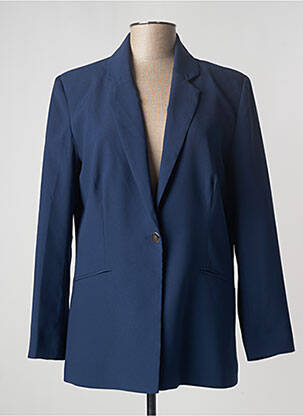 Blazer poches bleu PAUSE CAFE femme