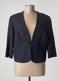Veste chic col v bleu PAUSE CAFE femme