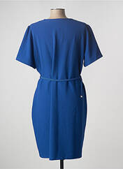 Robe mi-longue bleu CHRISTINE LAURE pour femme seconde vue