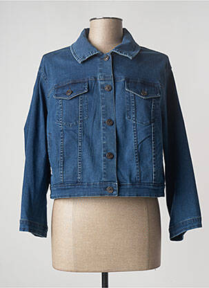 Veste en jean bleu AGATHE & LOUISE pour femme