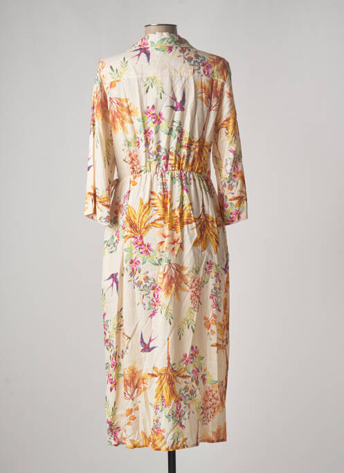 Robe longue beige DIANE LAURY pour femme