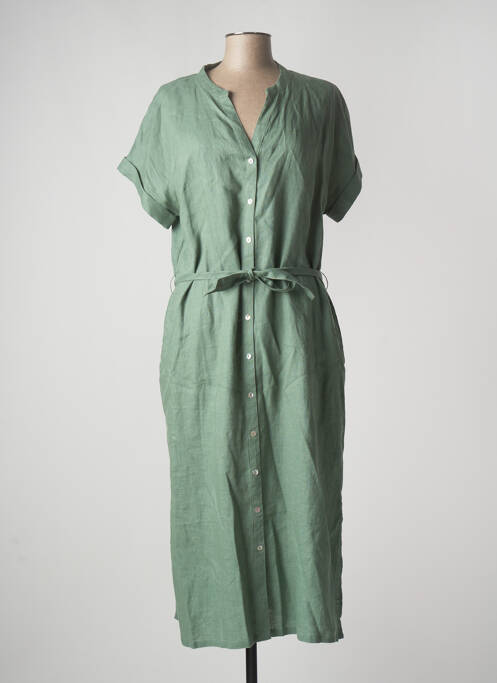 Robe longue vert JULIE GUERLANDE pour femme