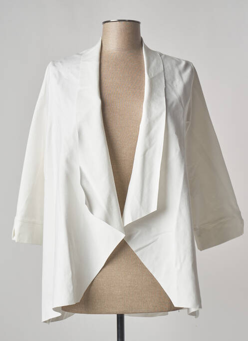 Veste casual blanc TELMAIL pour femme