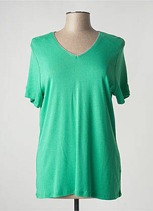 T-shirt vert DIANE LAURY pour femme