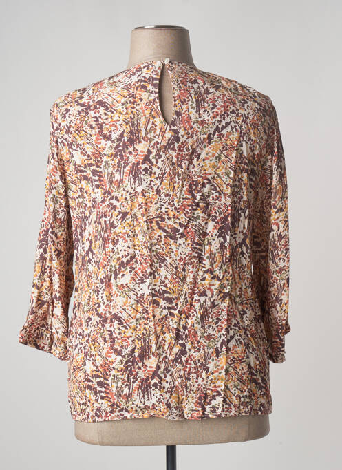 Blouse marron JULIE GUERLANDE pour femme