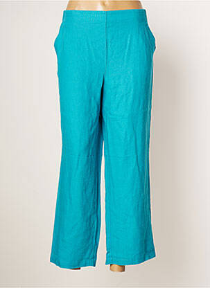 Pantalon 7/8 bleu DIANE LAURY pour femme