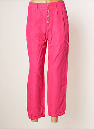 Pantalon 7/8 rose ESPRIT pour femme