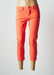 Pantacourt stretch taille normale orange ESPRIT femme