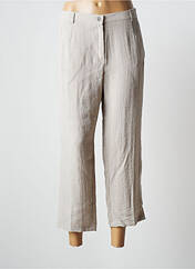 Pantalon 7/8 gris CHRISTINE LAURE pour femme seconde vue