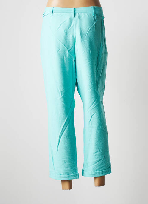 Pantalon 7/8 bleu CHRISTINE LAURE pour femme