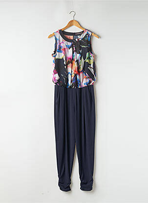 Combi-pantalon poches sans manche bleu VERA MONT femme